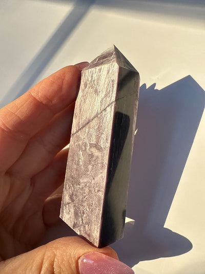 Rare Lepidolite Obelisk 30