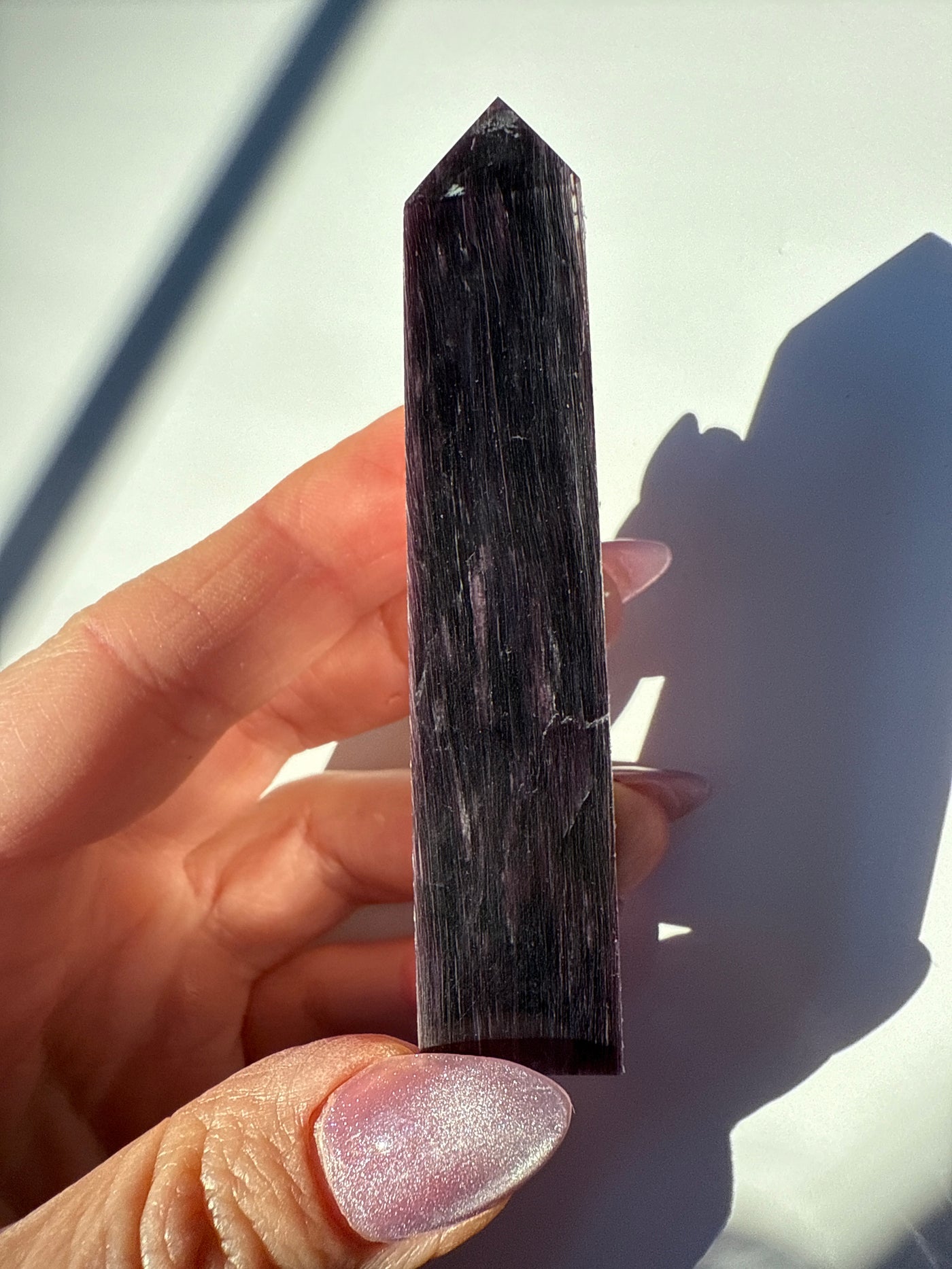 Rare Lepidolite Obelisk 29