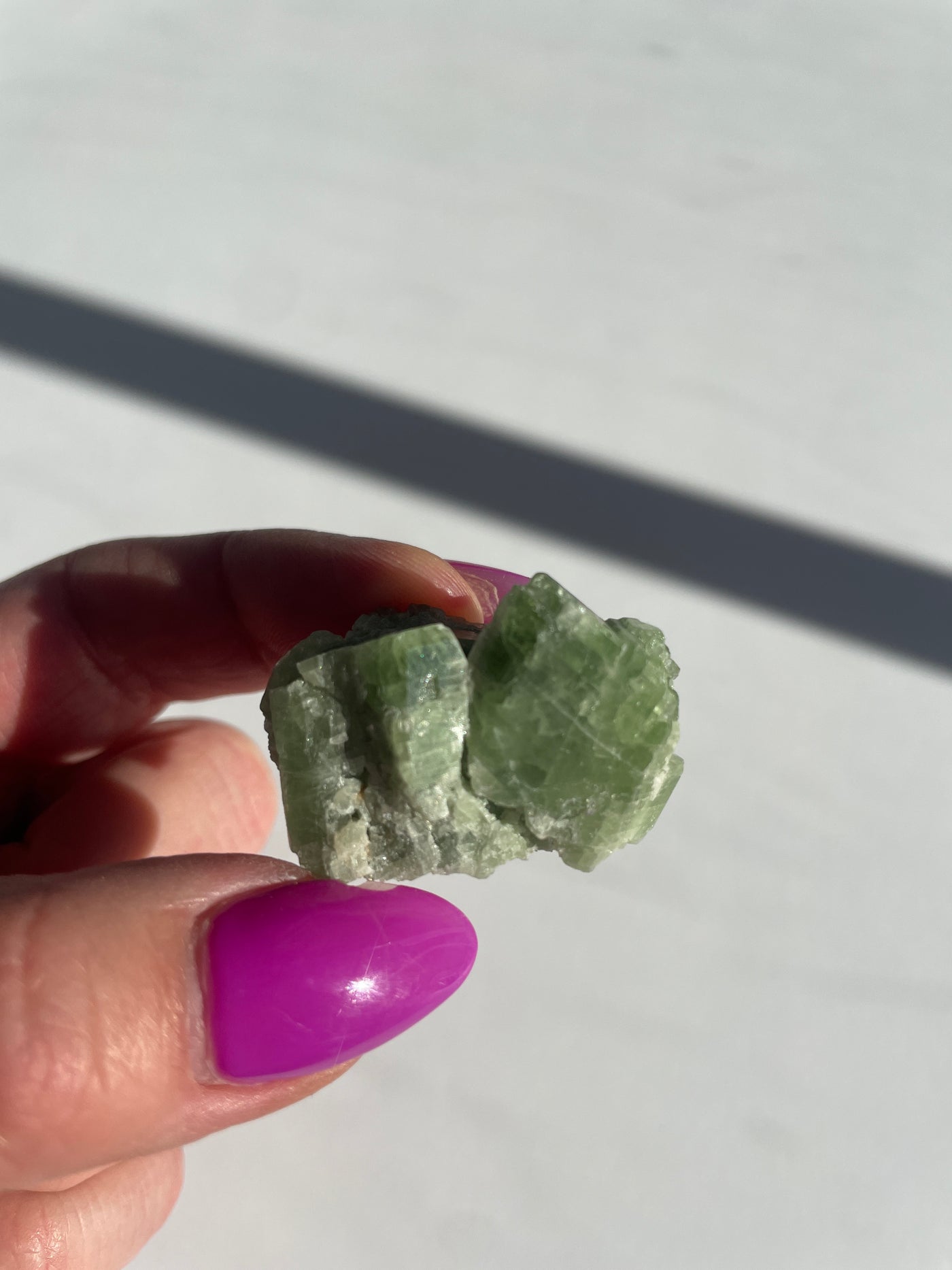 Chromium Diopside in Quartz Matrix 53