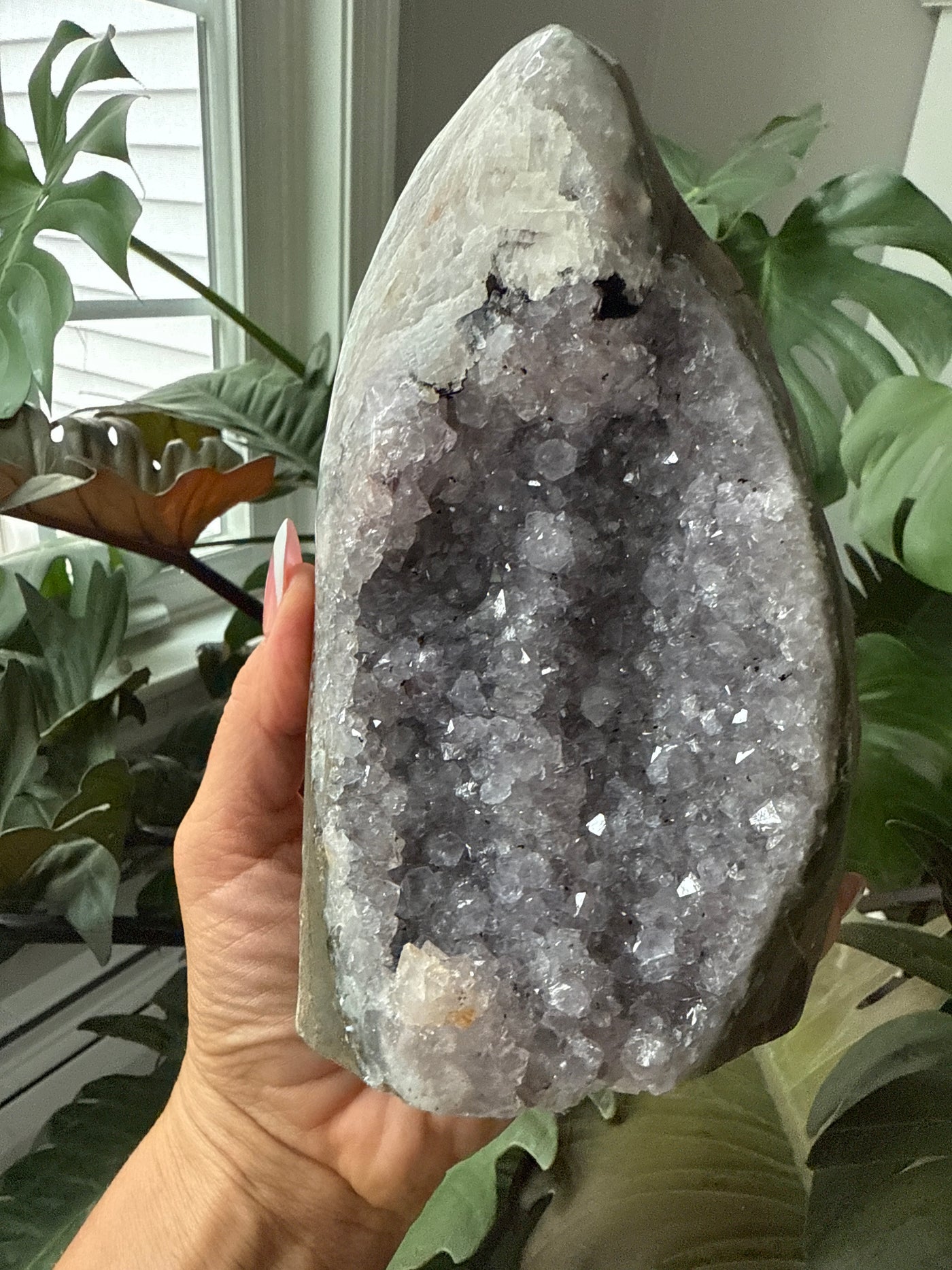 Amethyst Druzy Raw Piece 19