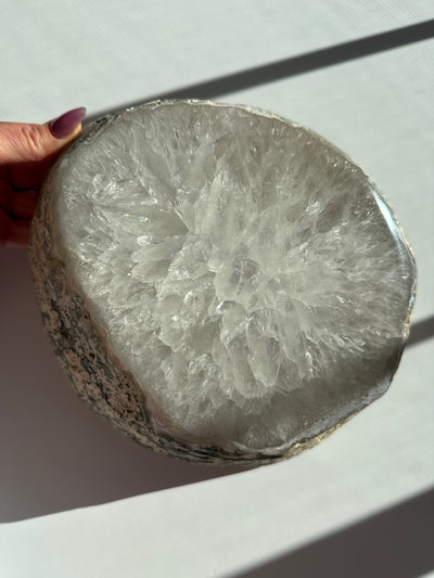 Pink Amethyst and Quartz Bowl 2