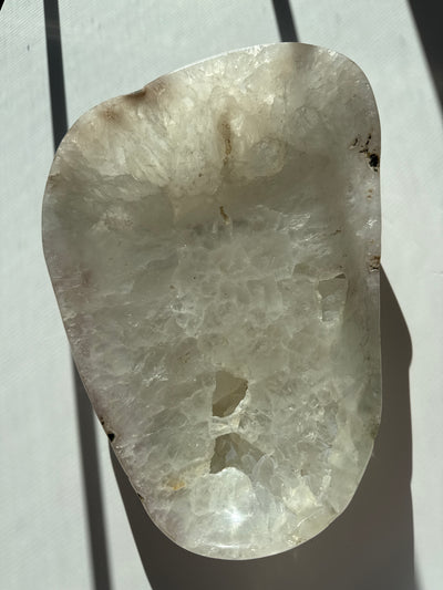 Pink Amethyst and Quartz Bowl 1