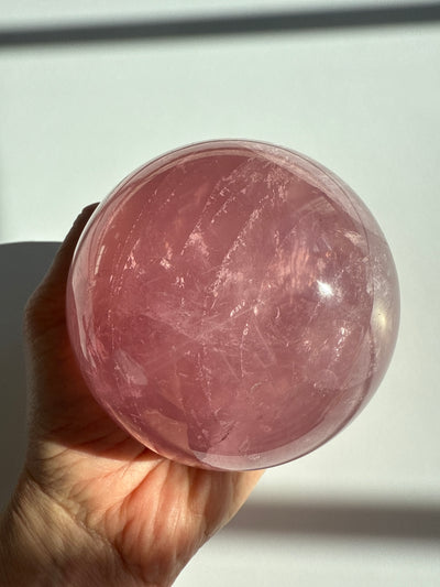 Madagascar Rose Quartz Sphere 7