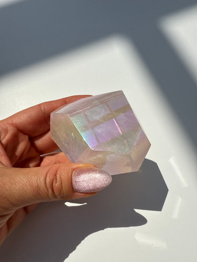 Aura Rose Quartz Piece 19