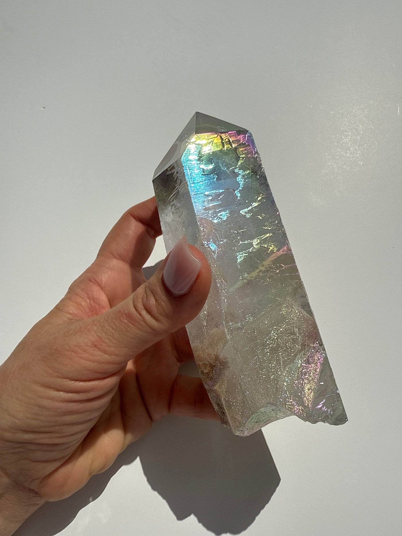 Angel Aura Quartz Statement Point 9