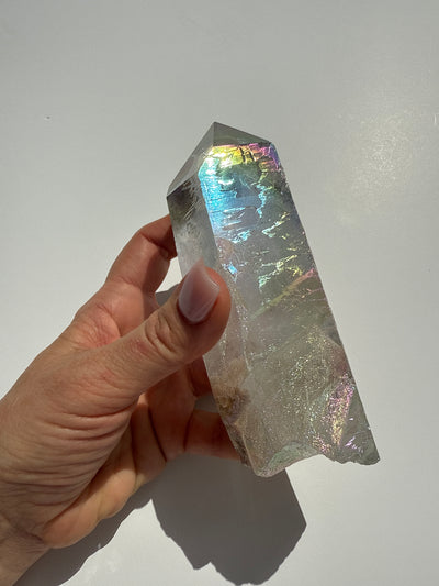 Angel Aura Quartz Statement Point 9