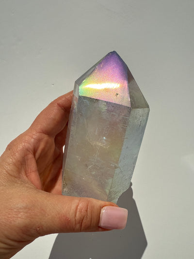 Angel Aura Quartz Statement Point 16