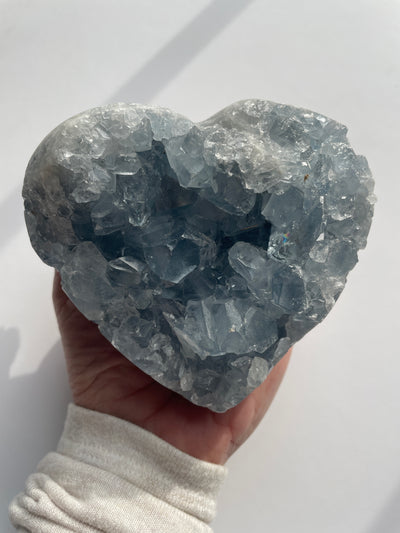 Celestite Heart 4