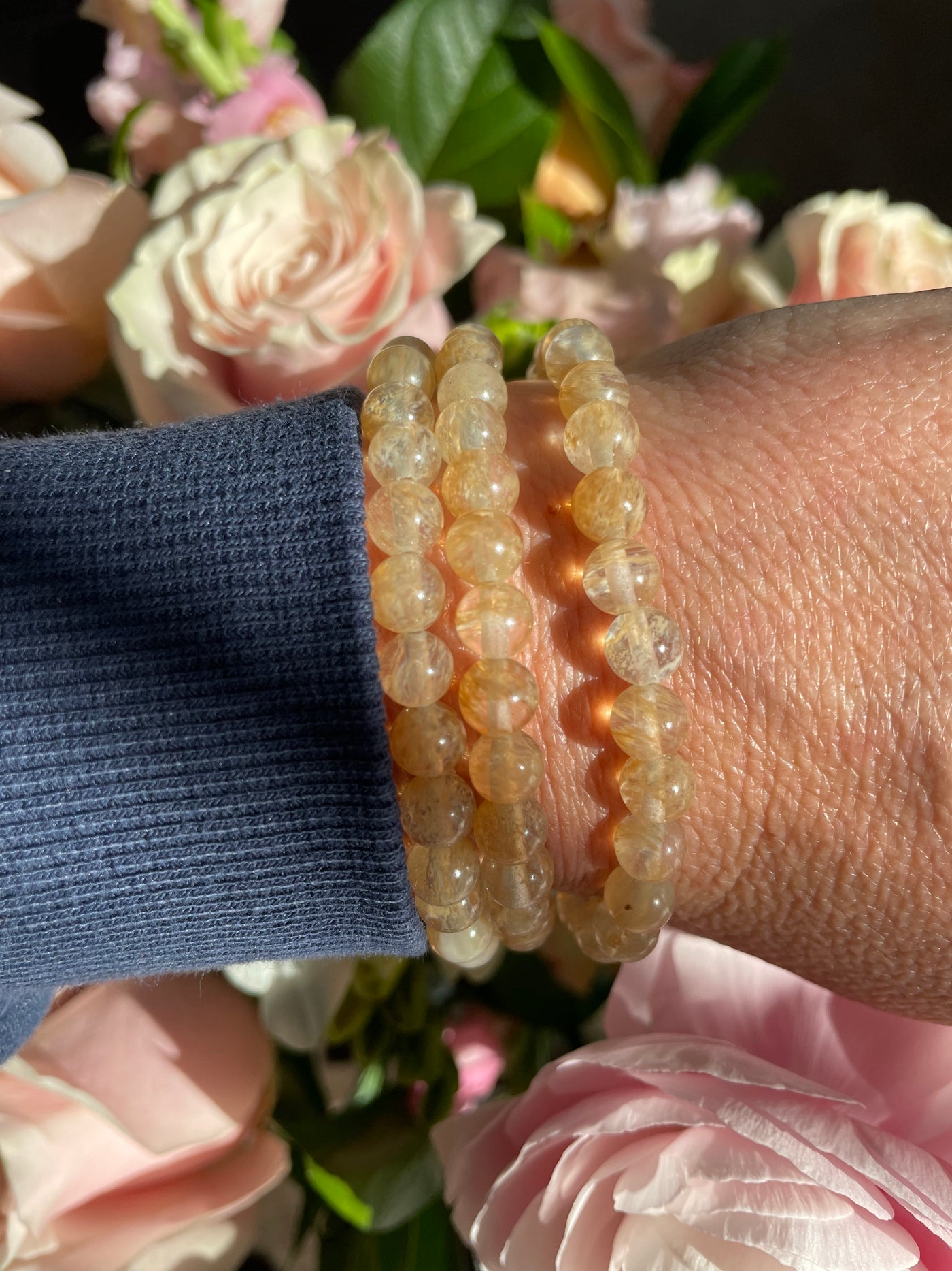 Golden Helios Quartz Bracelet