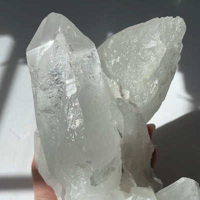 Lemurian Clear Quartz Cluster