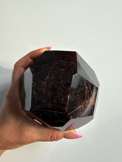 Faceted Garnet Showcase Piece 7