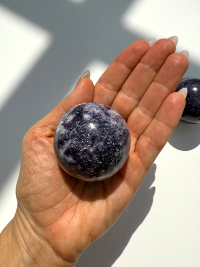 Lepidolite Sphere  - High Lithium Content