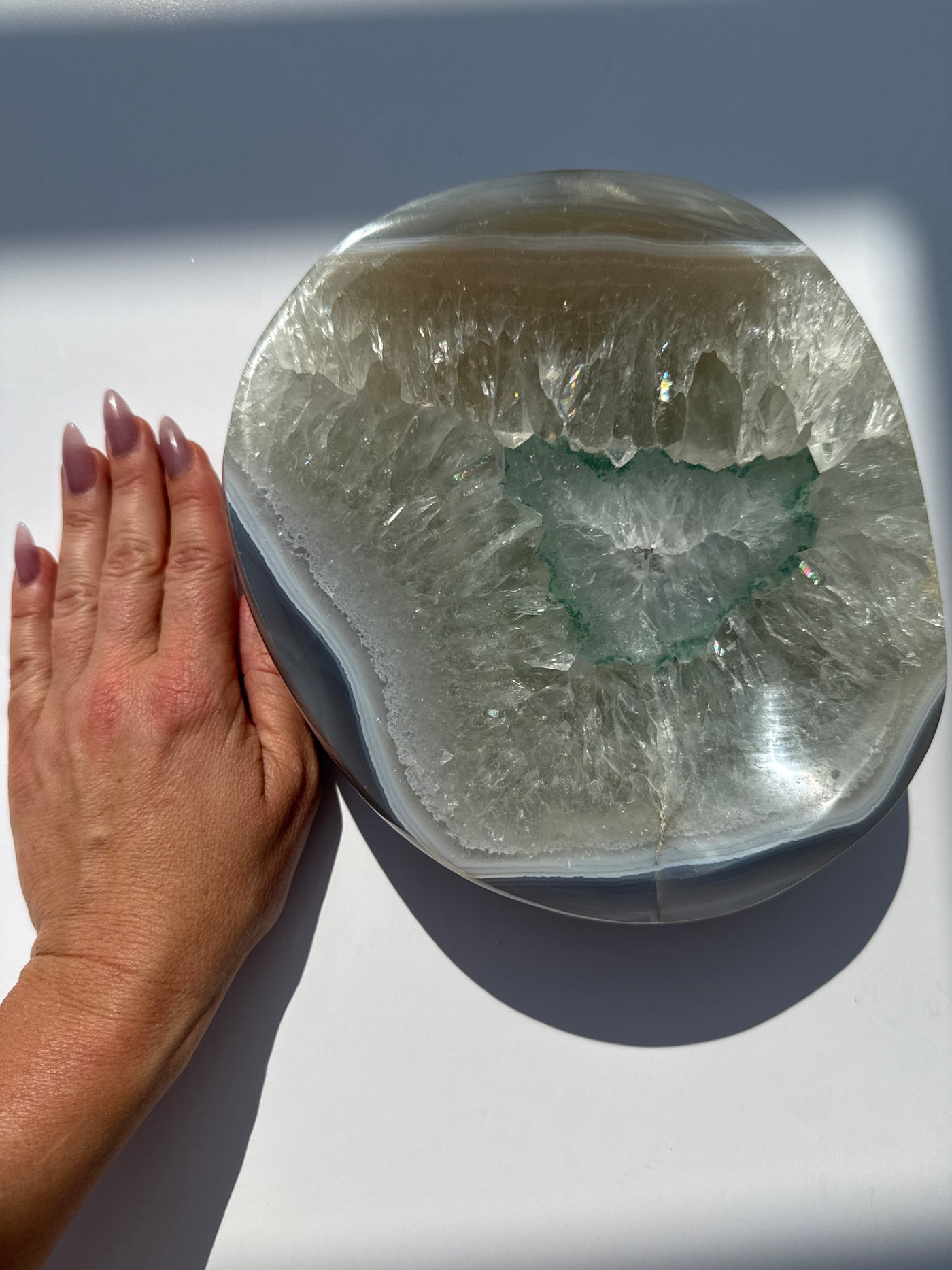 Druzy Agate Bowl 2