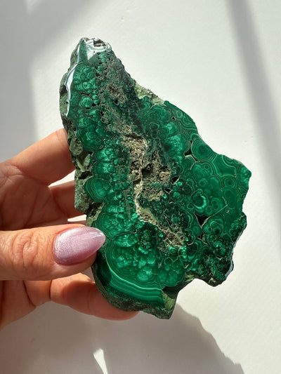 Malachite Slab 10
