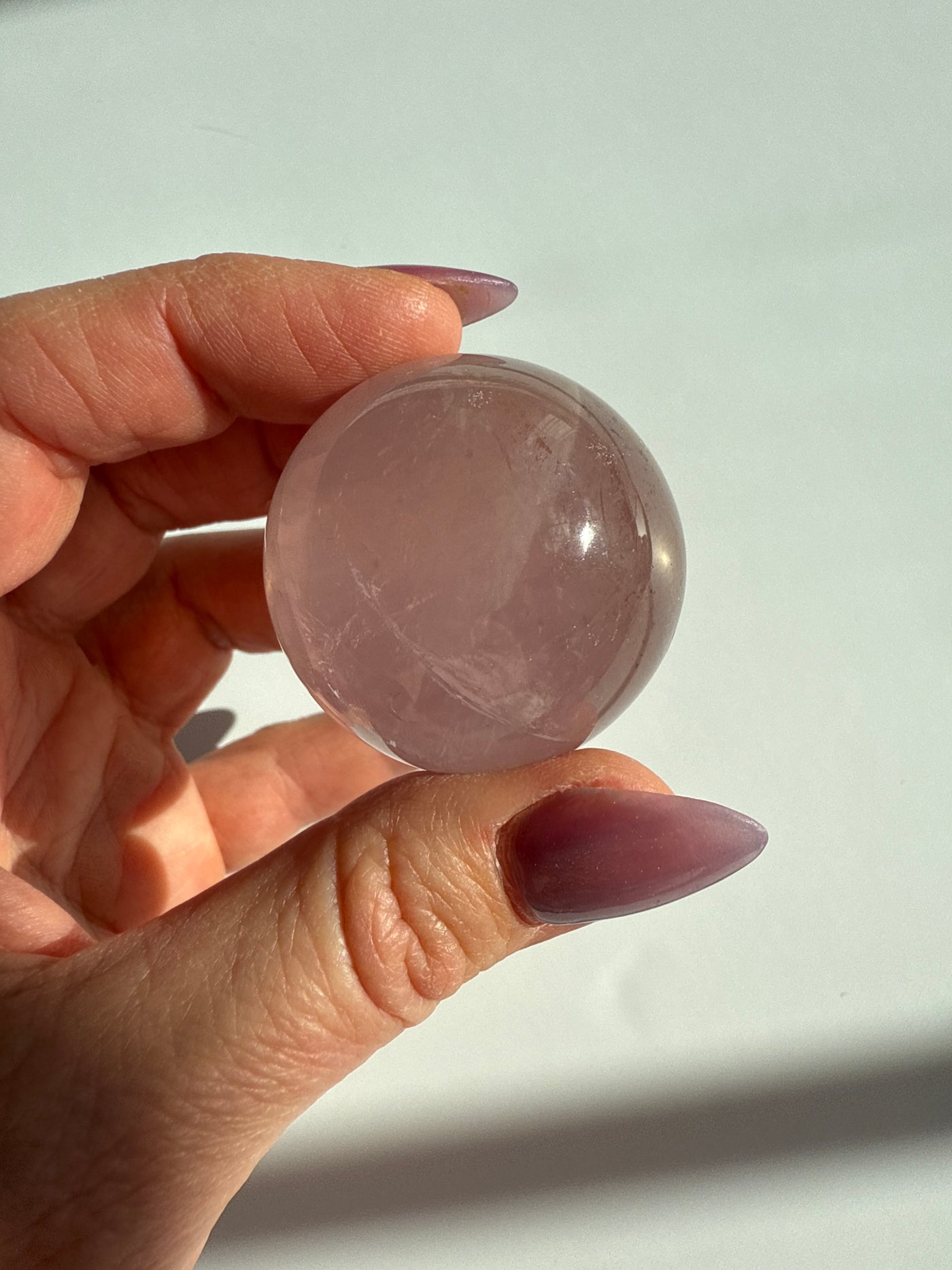 Madagascar Rose Quartz Sphere 14