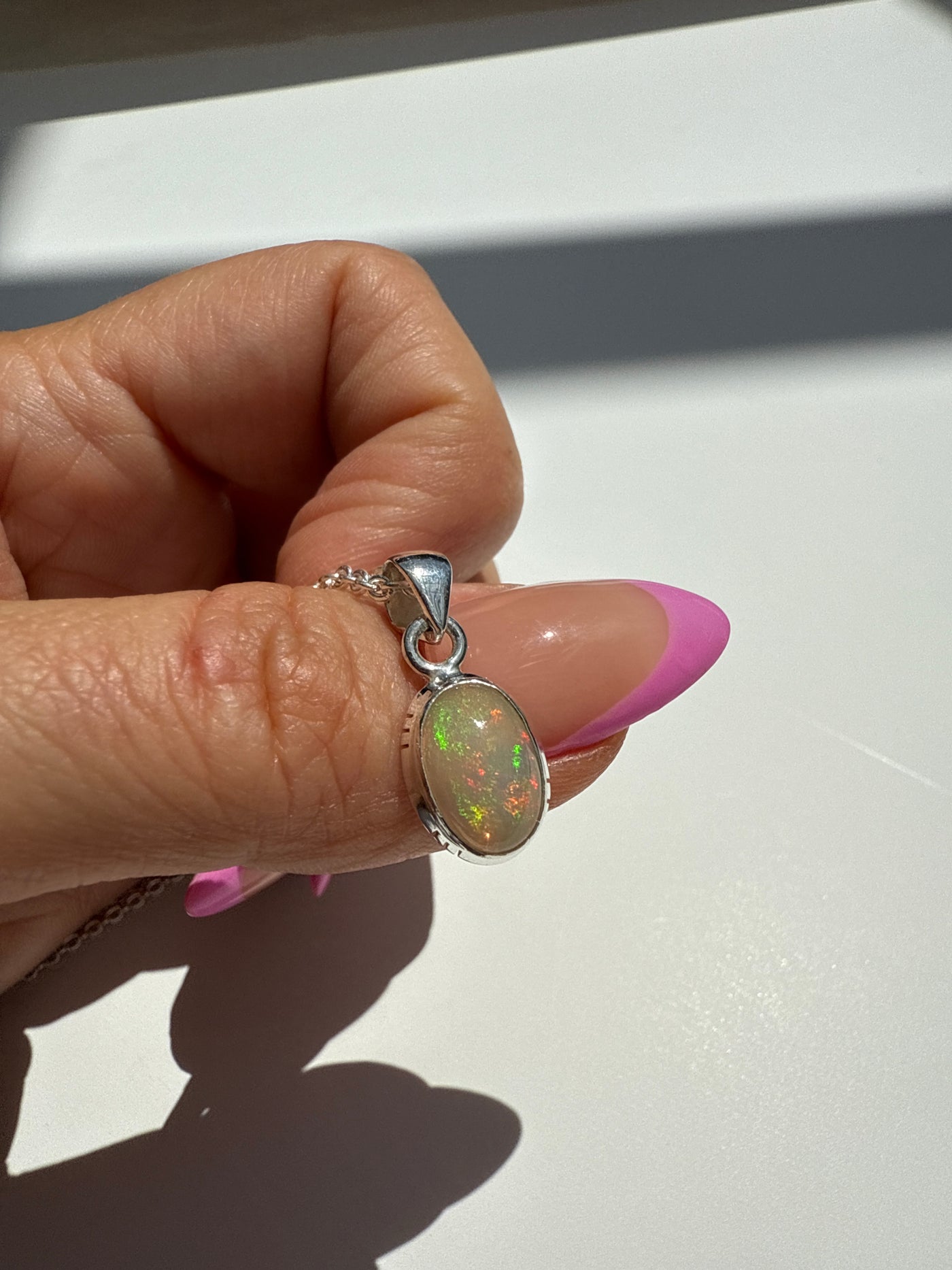Ethiopian Opal Statement Necklace 4