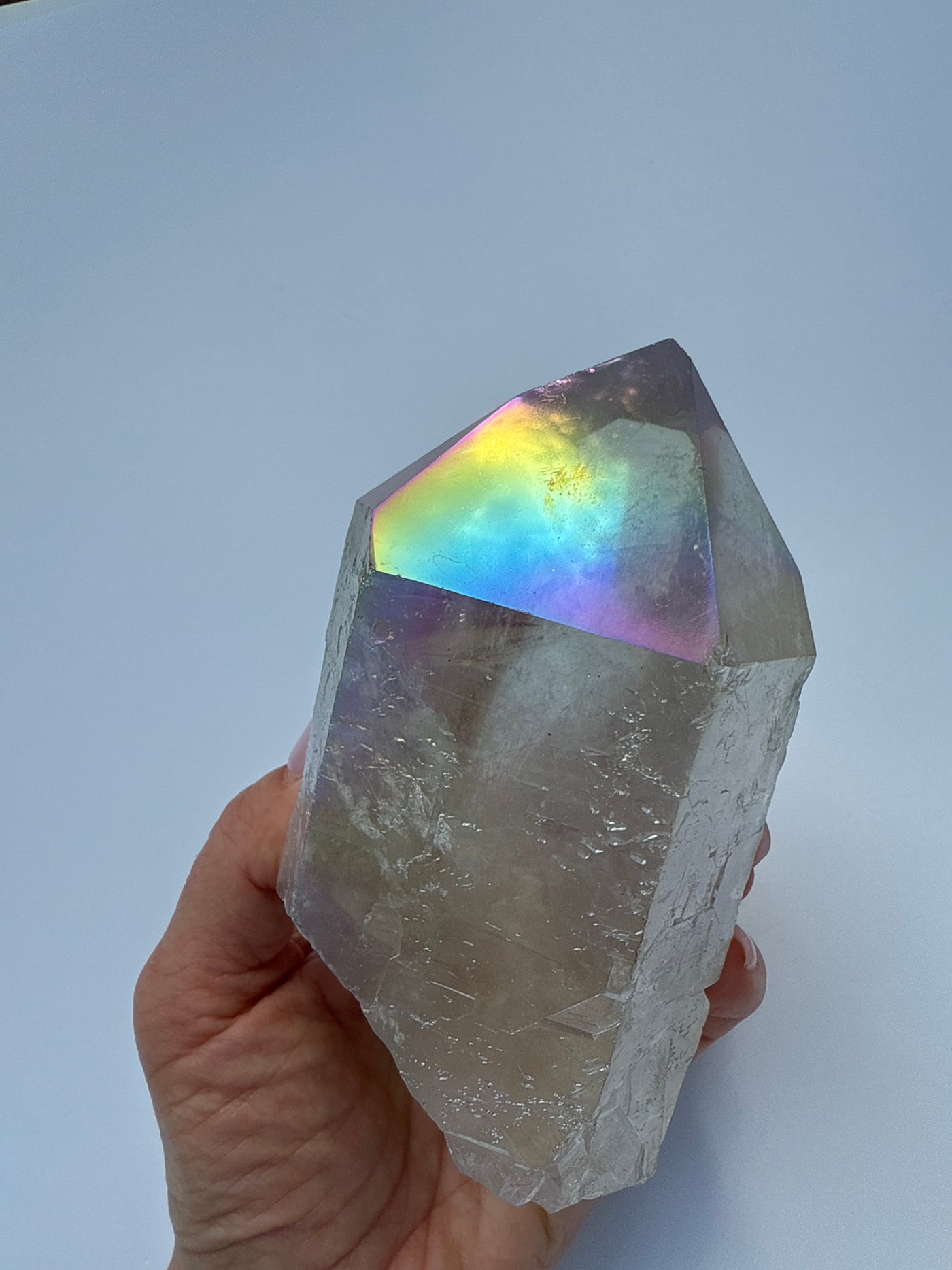 Angel Aura Quartz Statement Point 5