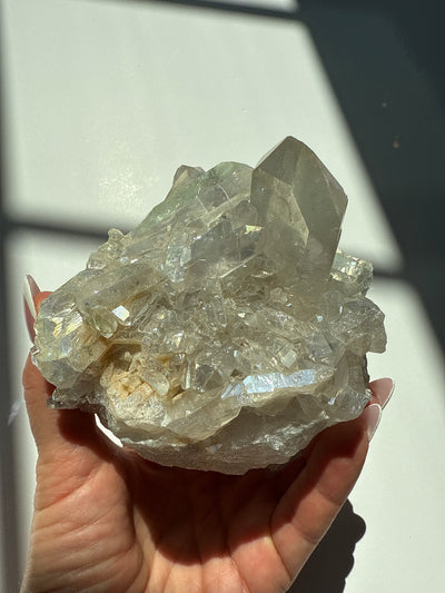 Harmonizing Angel Aura Quartz Cluster 1