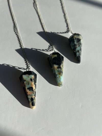 Chrysocolla Pendulum