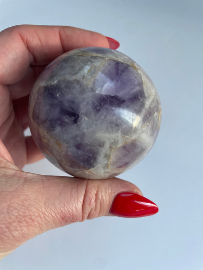 Dog Tooth Amethyst Sphere 15