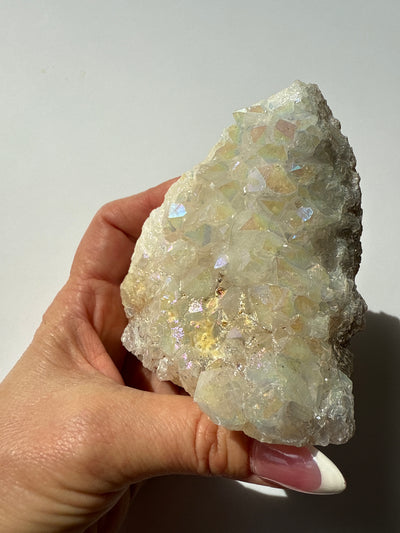 Golden Aura Quartz Cluster 6
