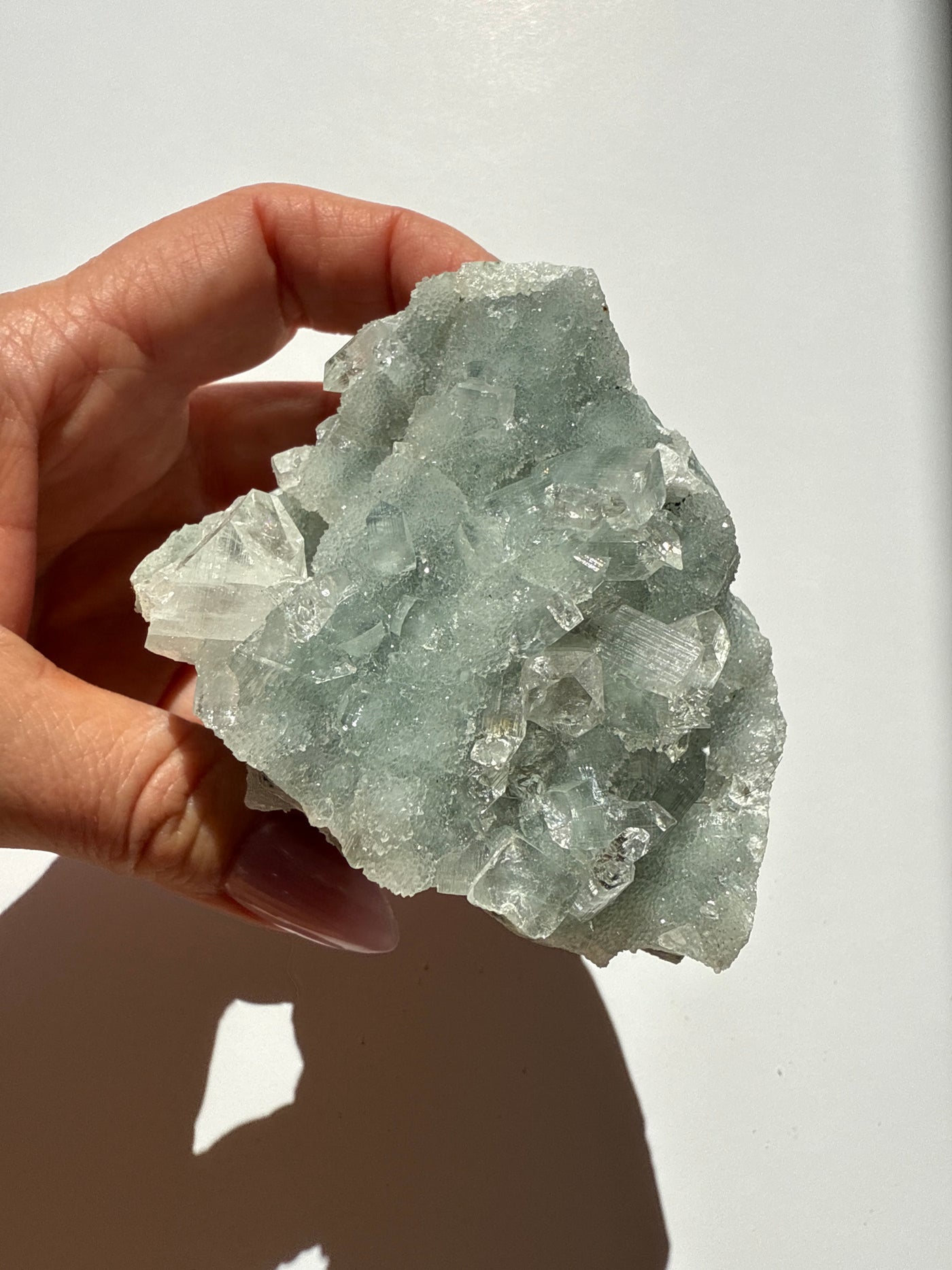 Zeolite Piece 78 - Apophyllite on Chalcedony