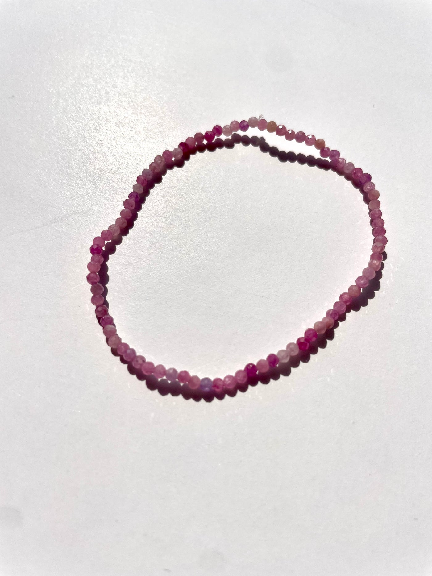 Pink Ruby Bracelet