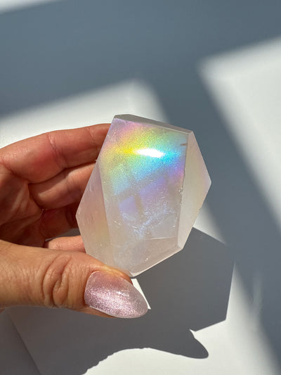 Aura Rose Quartz Piece 8