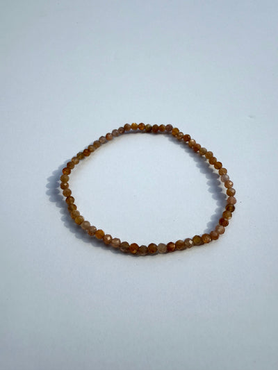 Faceted Golden Sunstone Bracelet