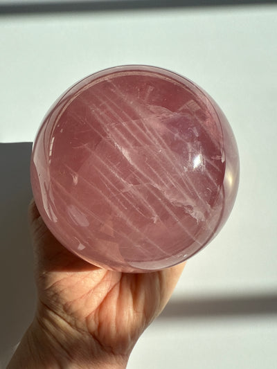 Madagascar Rose Quartz Sphere 6
