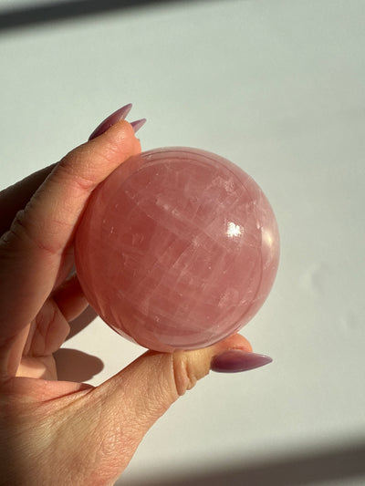 Madagascar Rose Quartz Sphere 10