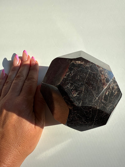 Faceted Garnet Showcase Piece 2