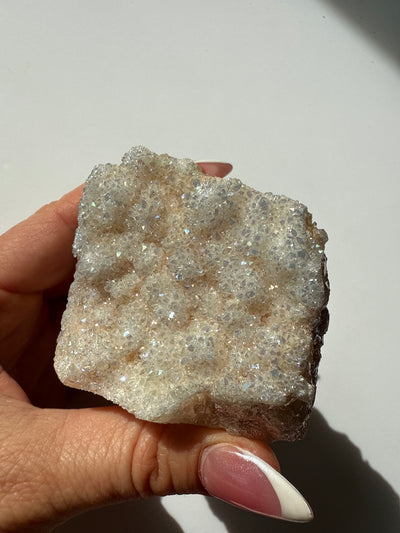 Golden Aura Quartz Cluster 10