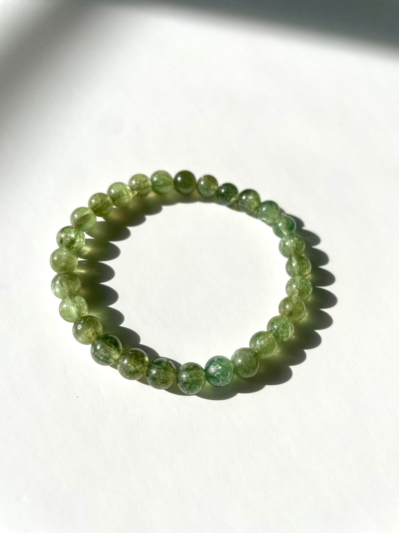 Green Apatite Bracelet
