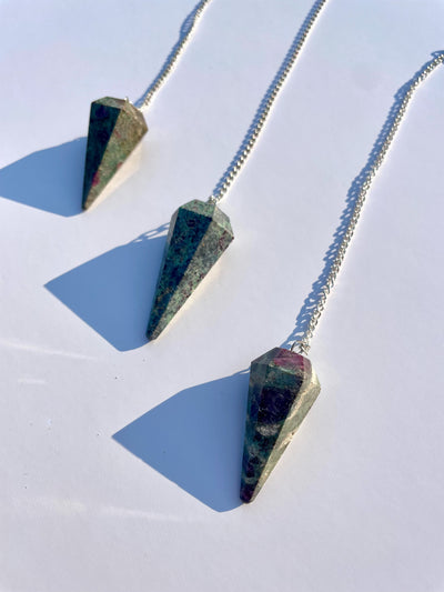 Ruby Fuschite Pendulum