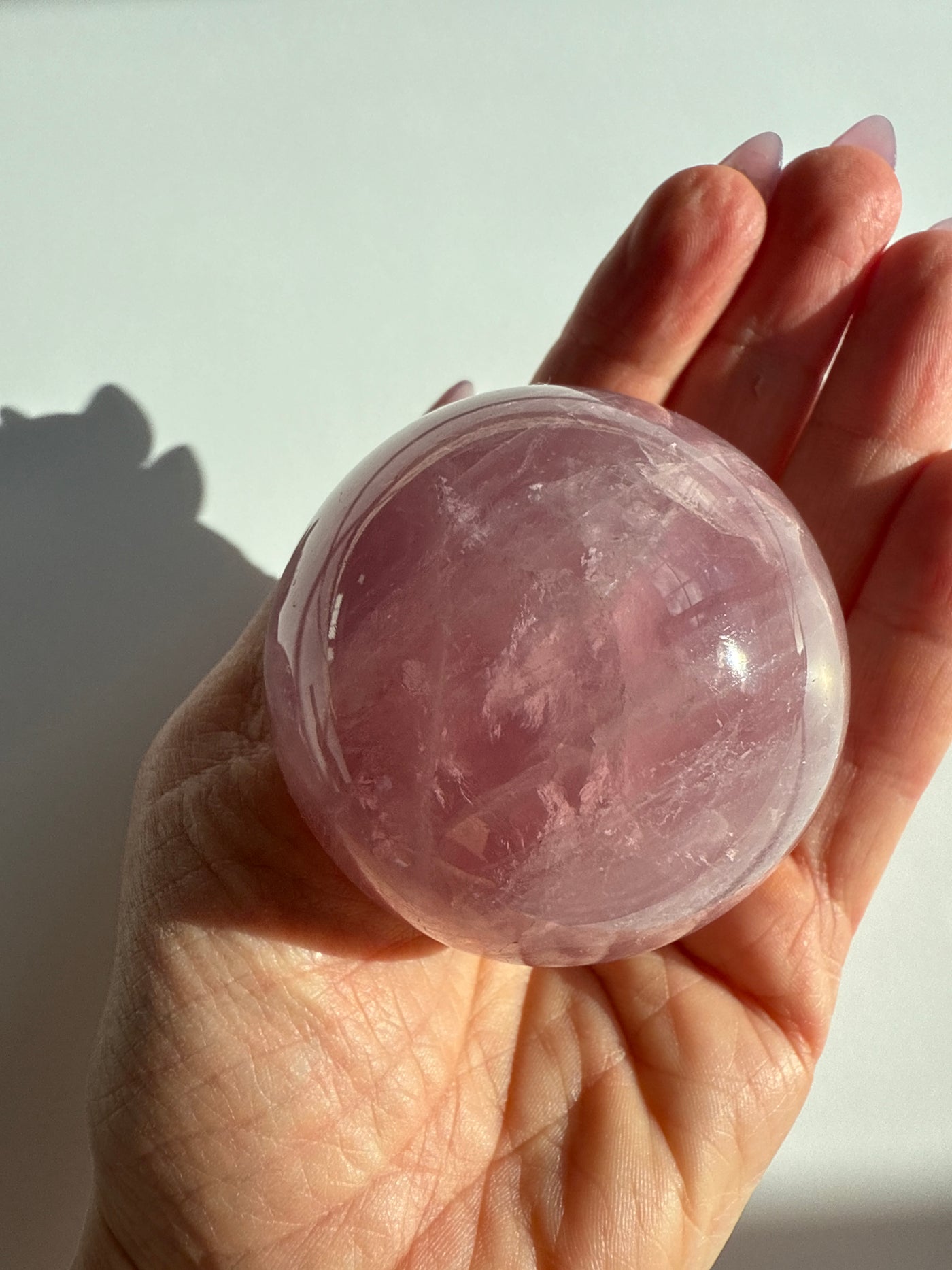 Madagascar Rose Quartz Sphere 12