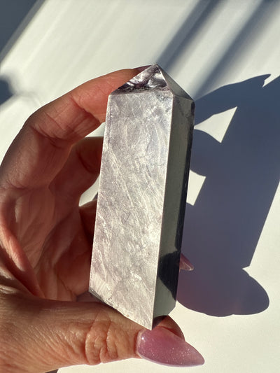Rare Lepidolite Obelisk 17