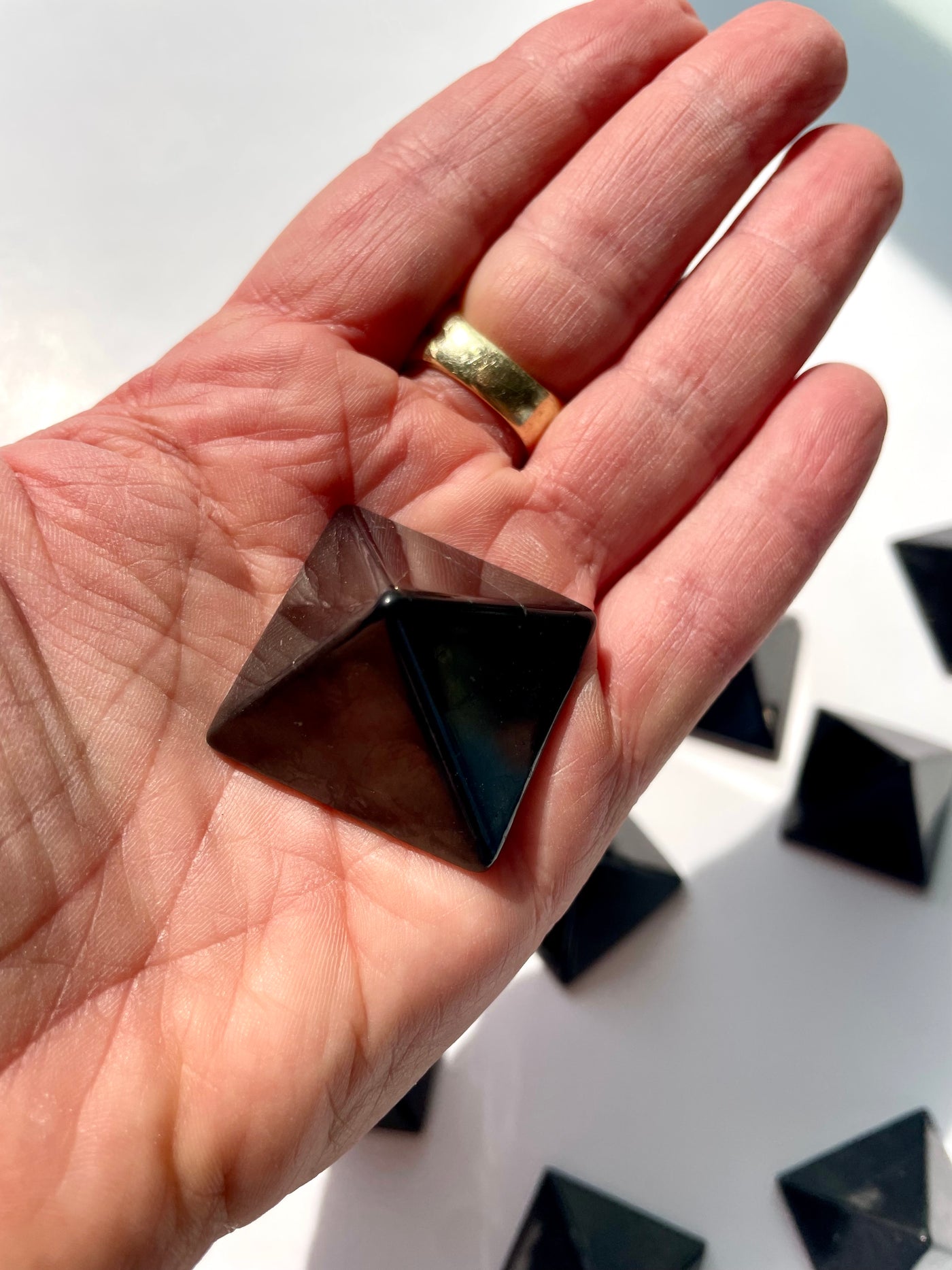Shungite Pyramid -Intuitively Chosen