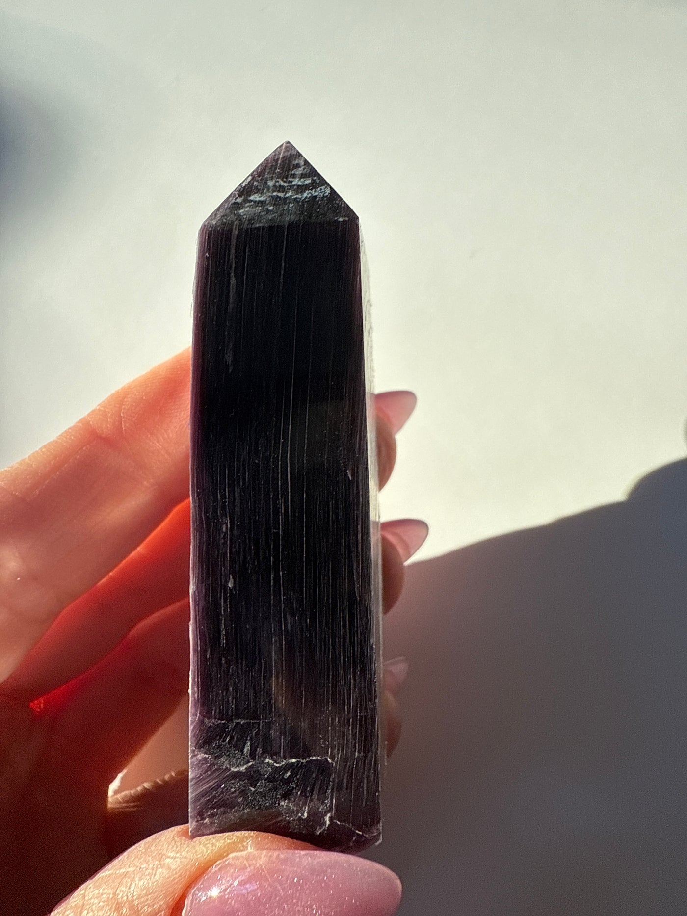 Rare Lepidolite Obelisk 23