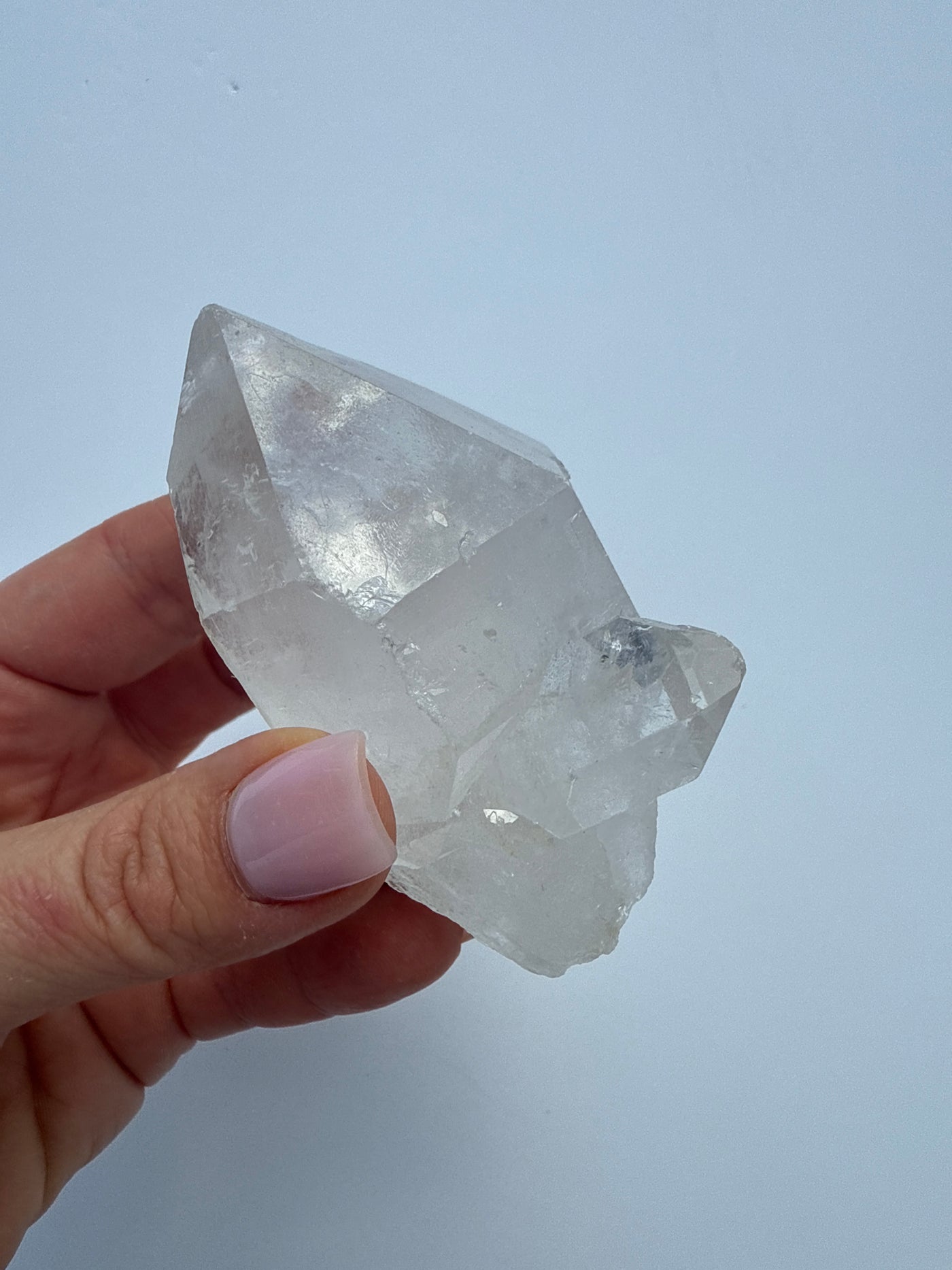 Double Terminated Clear Quartz Lemurian Piece 5