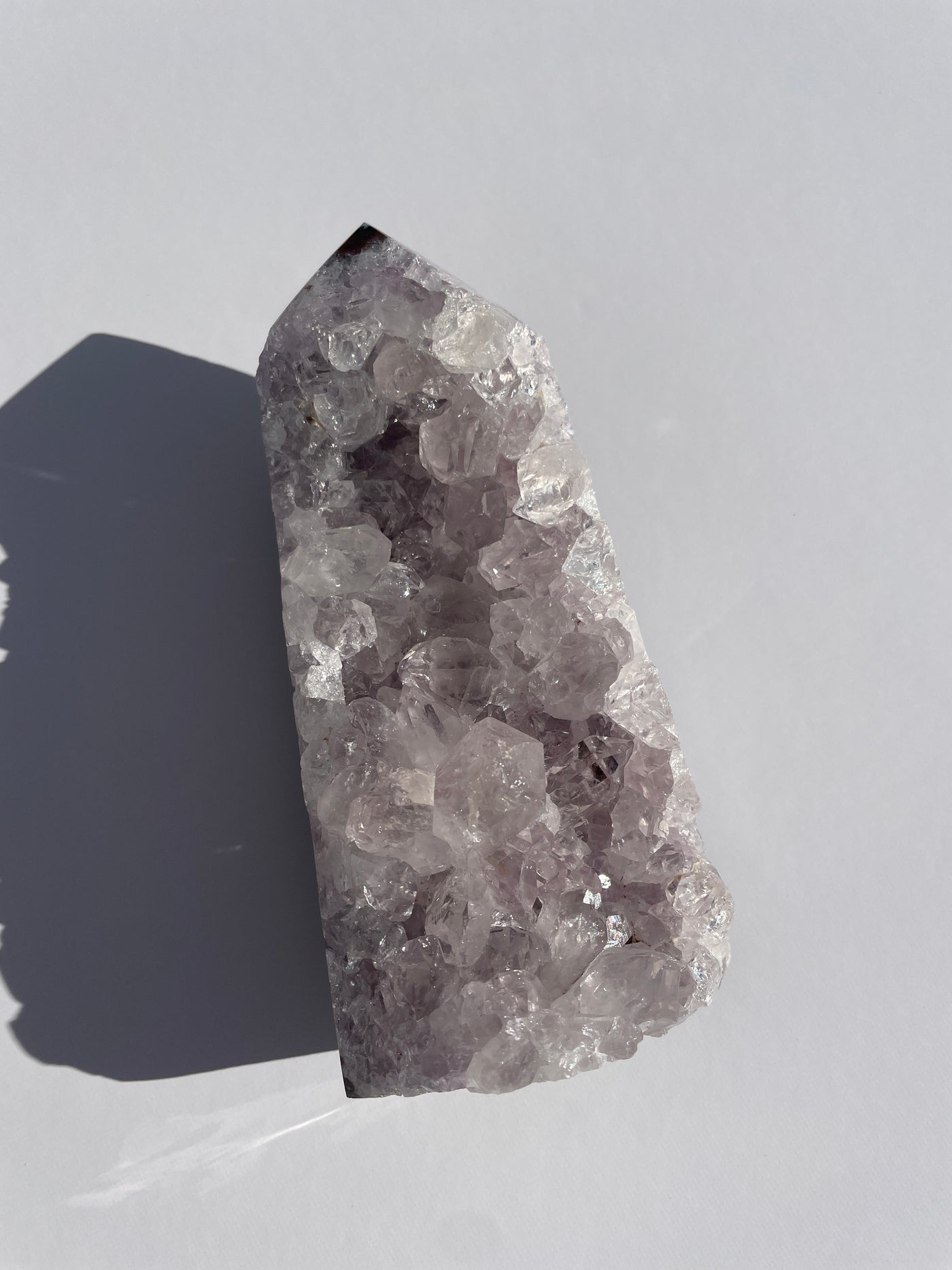 Exposed Cluster Amethyst Tower 2