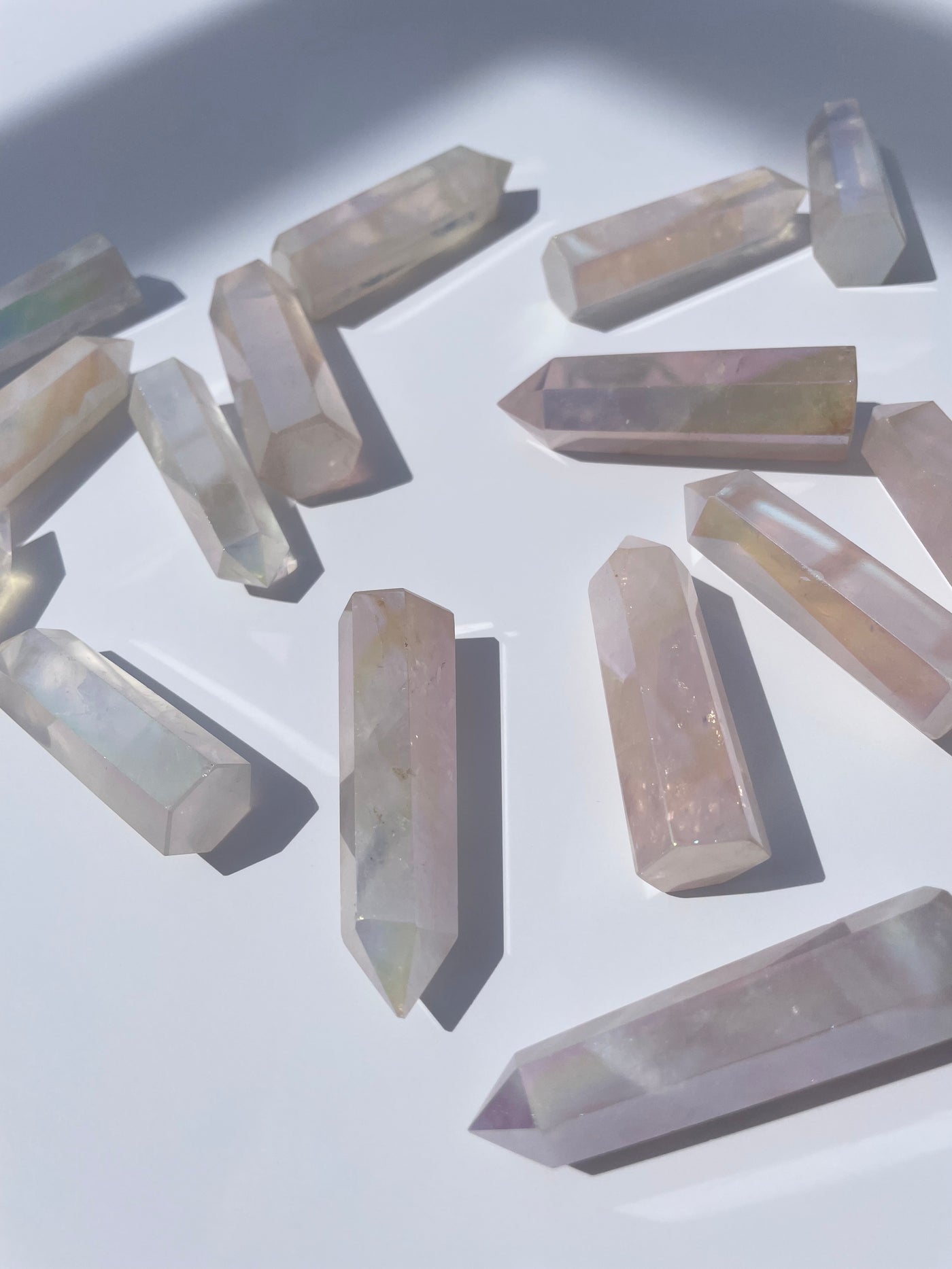 Intuitively Selected Personal Aura Rose Quartz Point