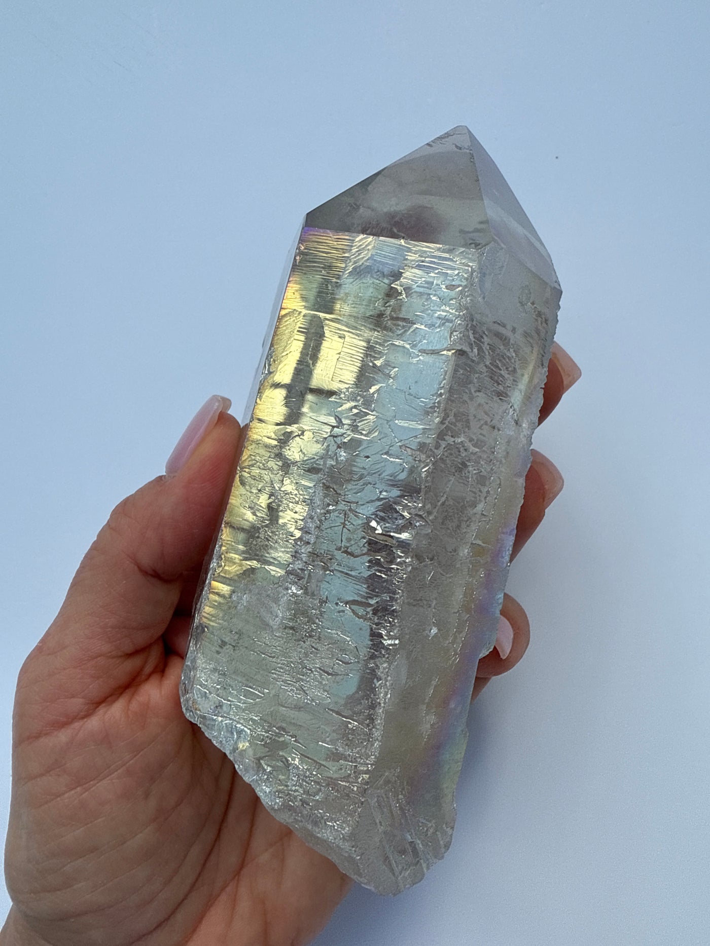 Angel Aura Quartz Statement Point 6