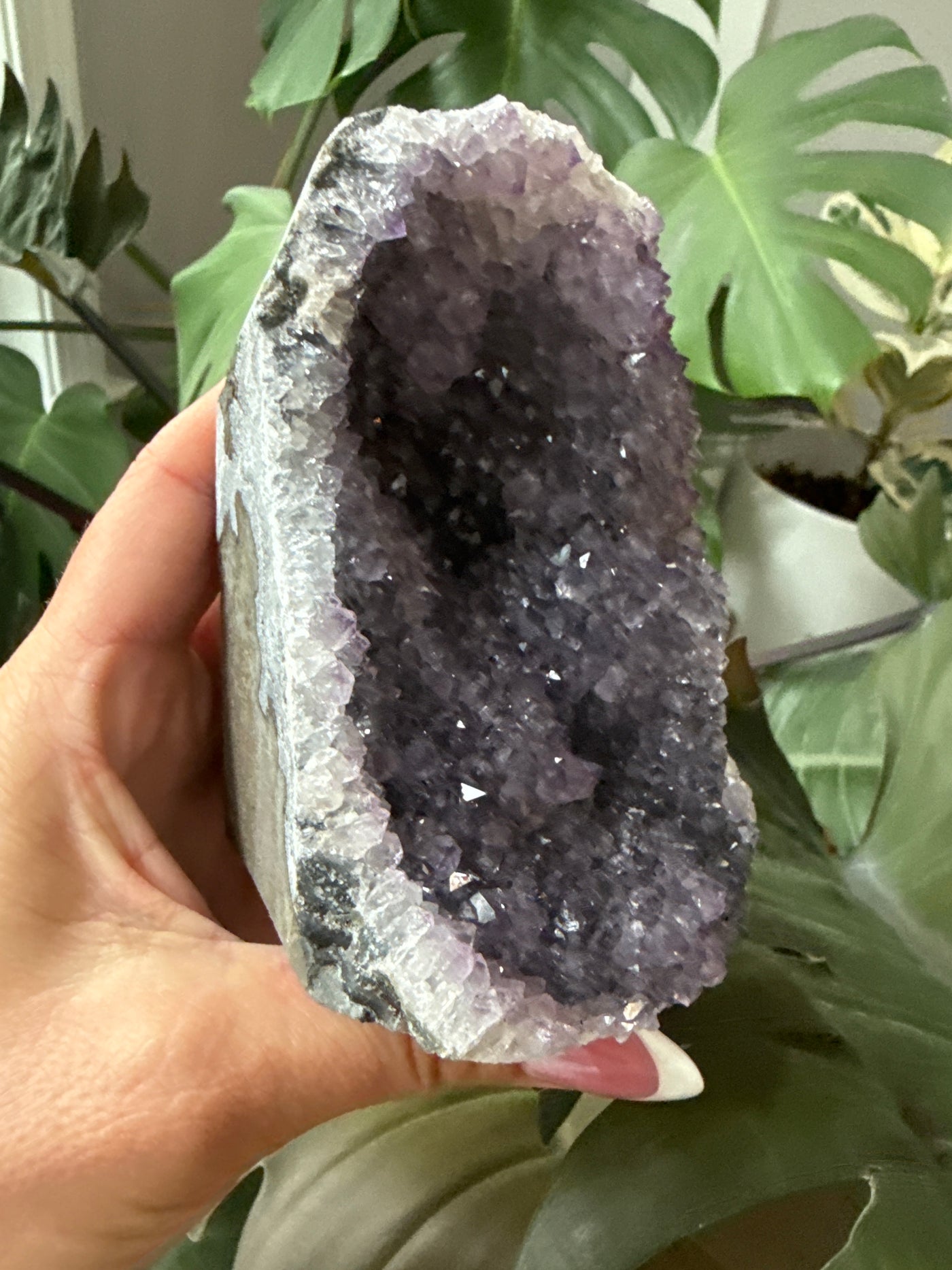 Amethyst Druzy Raw Piece 28