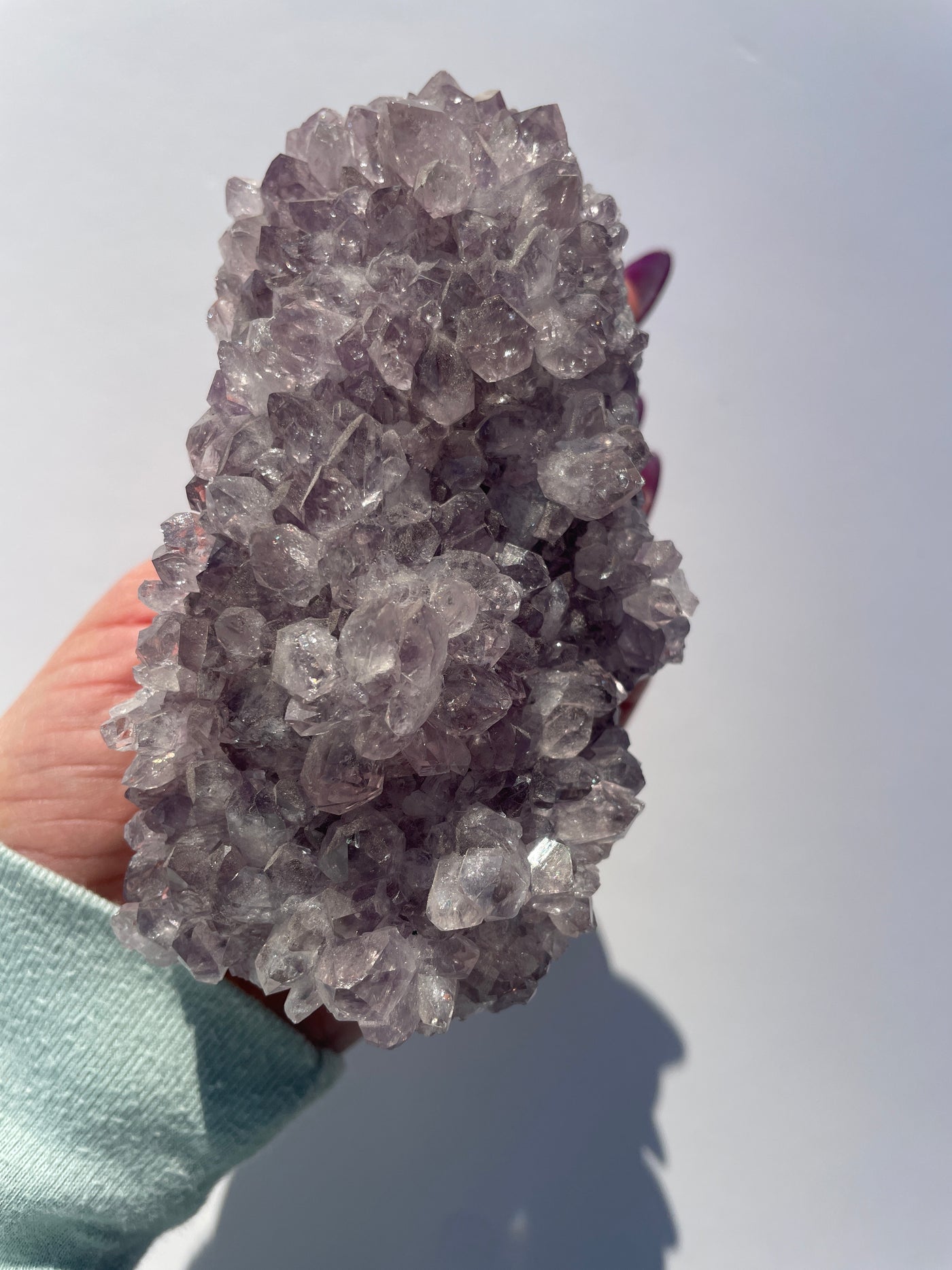 Druzy Amethyst with Calcite Inclusion 7