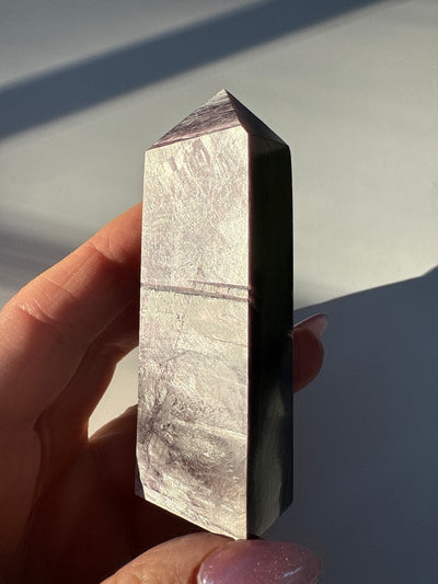 Rare Lepidolite Obelisk 14