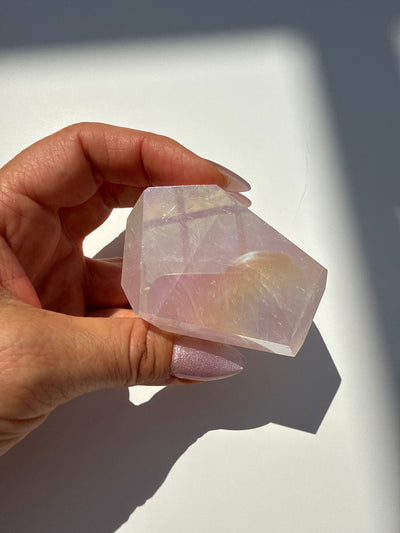Aura Rose Quartz Piece 11