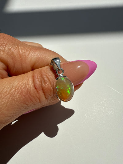 Ethiopian Opal Statement Necklace 3