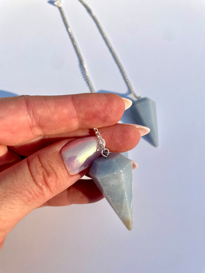 Angelite Pendulum