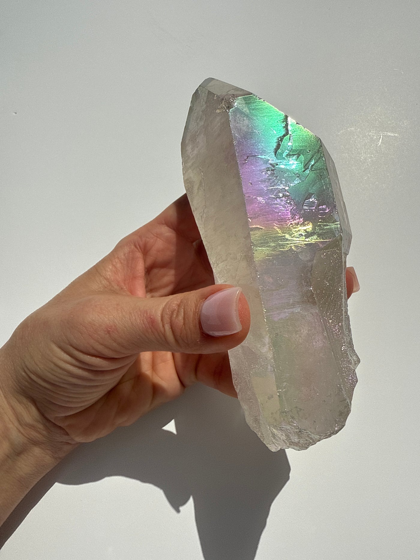 Angel Aura Quartz Statement Point 10